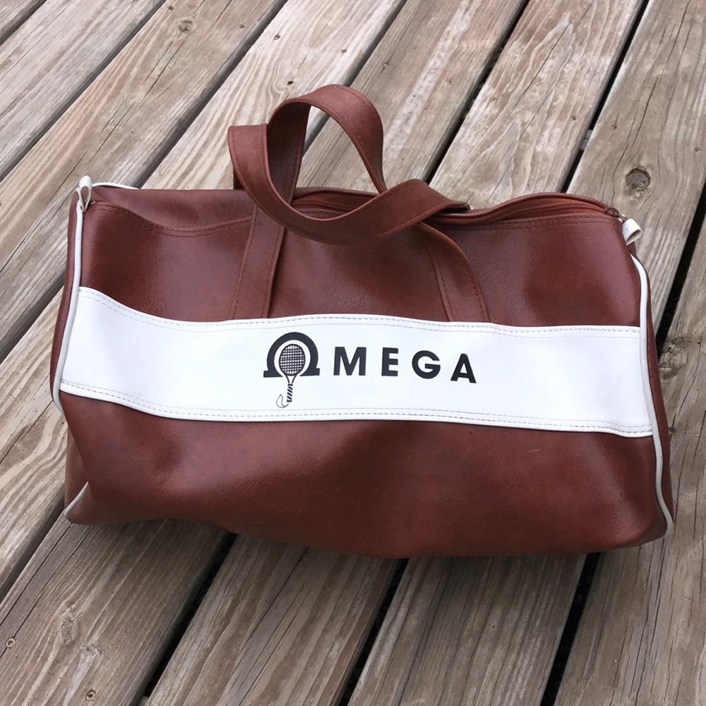 Vintage duffle racquetball